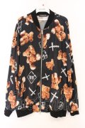 TRAVAS TOKYO / /Logo bear chiffon blousonジャケット’19SS  ブラック O-26-04-11-030-PU-JA-IG-OS