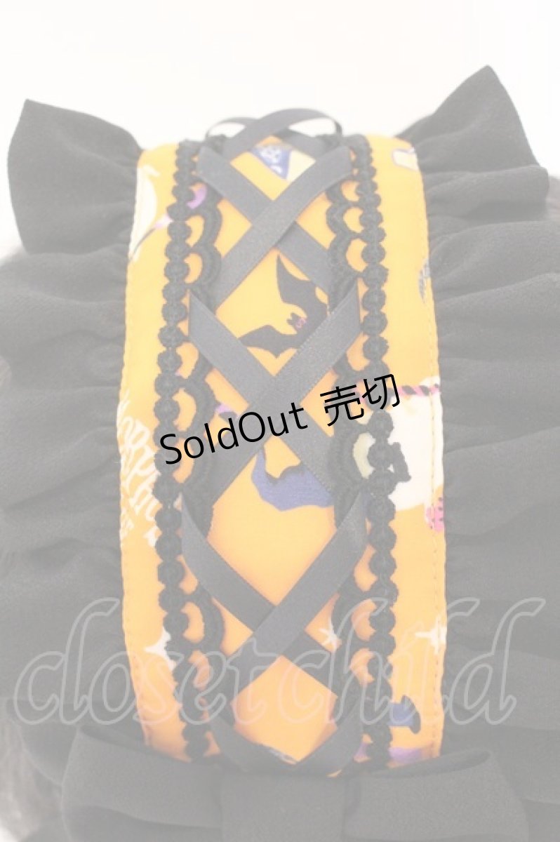 画像4: metamorphose / Sweet Spooky Nightヘッドドレス  オレンジ O-26-04-13-003-ME-AC-IG-OS (4)