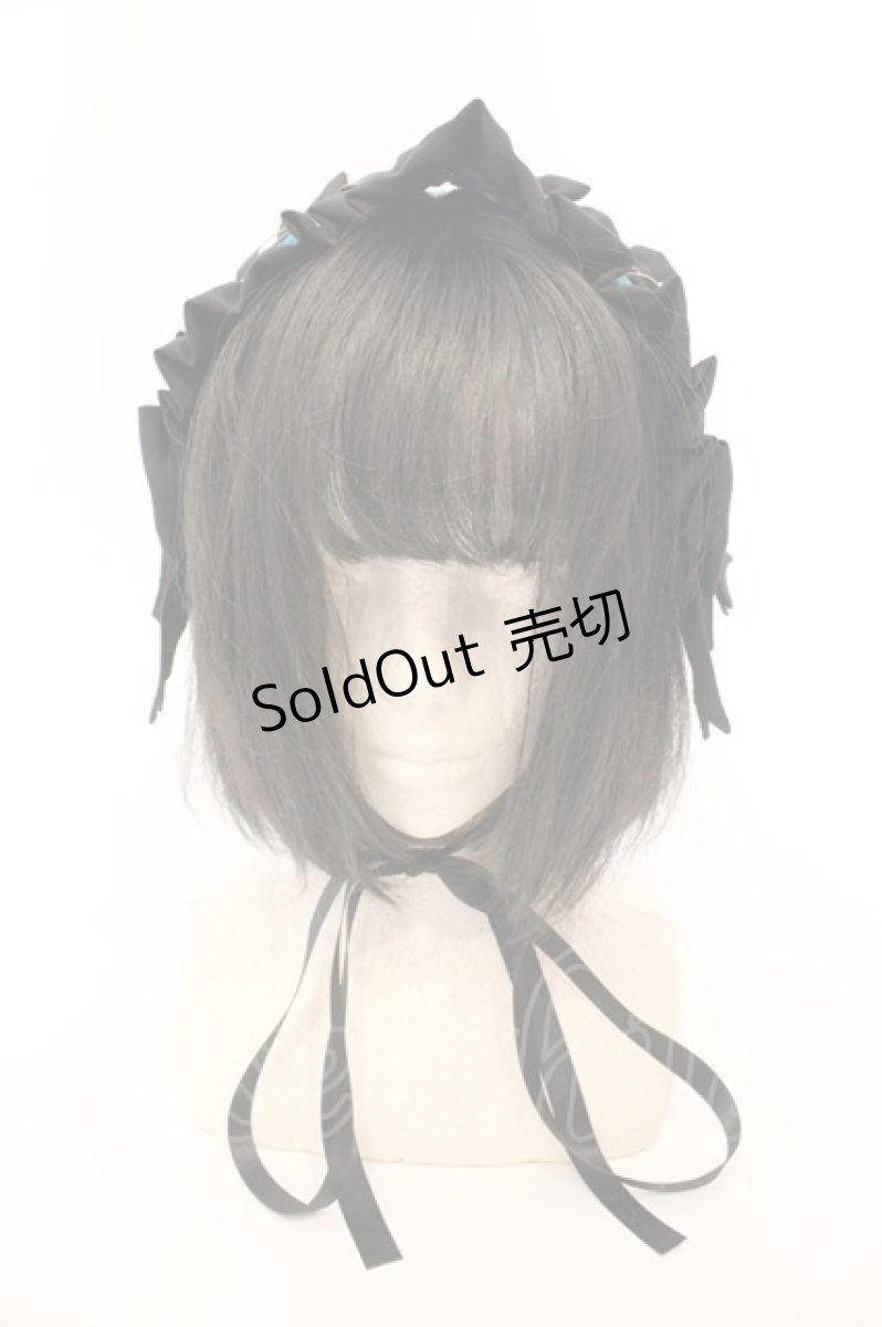 画像2: metamorphose / まいごの子猫と魔法のランタンヘッドドレス  エメラルド O-26-04-13-004-ME-AC-IG-OS (2)