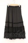 画像1: axes femme NOSTALGIE / フリルロングペチコート  クロ O-26-04-13-041-AX-SK-IG-OS (1)