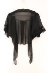 画像4: Triple fortune / ショール風ボレロ  ブラック O-26-04-13-047-EL-TO-IG-OS (4)