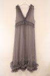 画像1: axes femme / レイヤード用チュールワンピース  グレー O-26-04-13-051-AX-OP-IG-OS (1)
