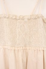 画像2: axes femme / 段々刺繍2WAYロングスカート  シロ×サックス O-26-04-13-056-AX-SK-IG-OS (2)