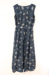 画像3: axes femme / ヌーベルジュイ柄ワンピース  ネイビー O-26-04-13-062-AX-OP-IG-OS (3)