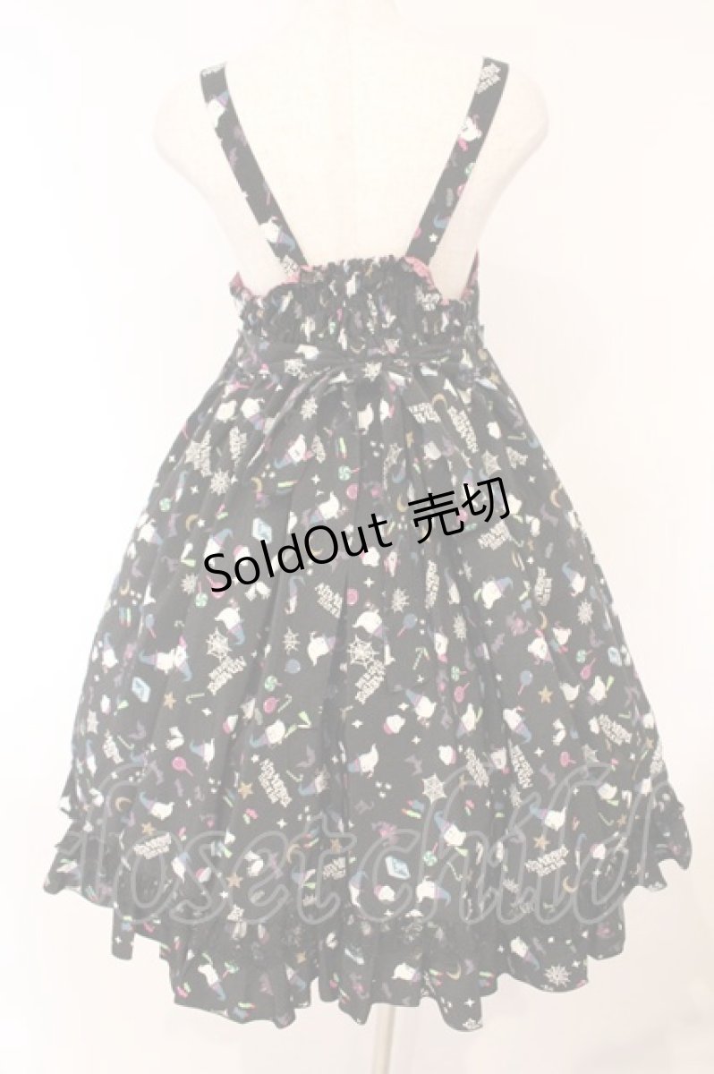画像5: metamorphose / Sweet Spooky Night ベビードールジャンパースカート サイズ1 クロ O-26-04-13-006-ME-OP-IG-OS (5)