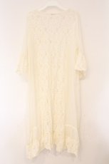画像3: axes femme / レース切り替えロングガウン  シロ O-26-04-13-066-AX-TO-IG-OS (3)