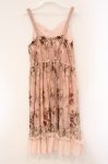 画像3: axes femme / 蝶×薔薇ワンピース  ピンク O-26-04-13-075-AX-OP-IG-OS (3)