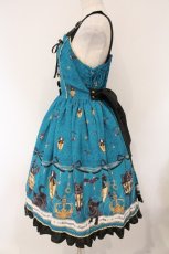 画像5: metamorphose / まいごの子猫と魔法のランタン ベルトジャンパースカート サイズ1 エメラルド O-26-04-13-008-ME-OP-IG-OS (5)