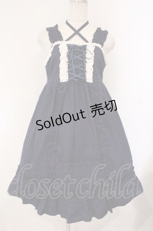 画像1: BABY,THE STARS SHINE BRIGHT / ベビードールジャンパースカート＆カチューシャセットの単品  コン O-26-04-13-020-BA-OP-OW-OS (1)