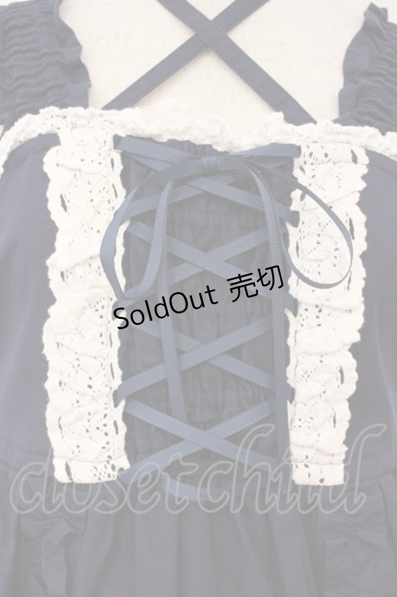 画像2: BABY,THE STARS SHINE BRIGHT / ベビードールジャンパースカート＆カチューシャセットの単品  コン O-26-04-13-020-BA-OP-OW-OS (2)