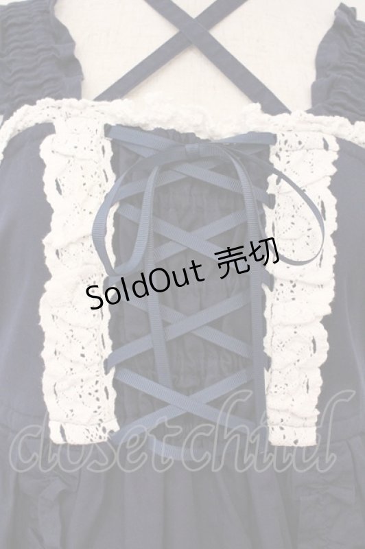 画像2: BABY,THE STARS SHINE BRIGHT / ベビードールジャンパースカート＆カチューシャセットの単品  コン O-26-04-13-020-BA-OP-OW-OS (2)