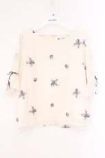 画像1: an another angelus / パンジー総刺繍ブラウス F アイボリー O-26-04-14-004-CA-BL-OW-OS (1)