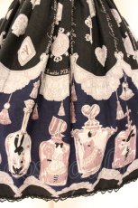 画像3: ALICE and the PIRATES / アリスのティアボトル柄ハートベルトジャンパースカート  クロ O-26-04-14-032-PA-OP-OW-OS (3)