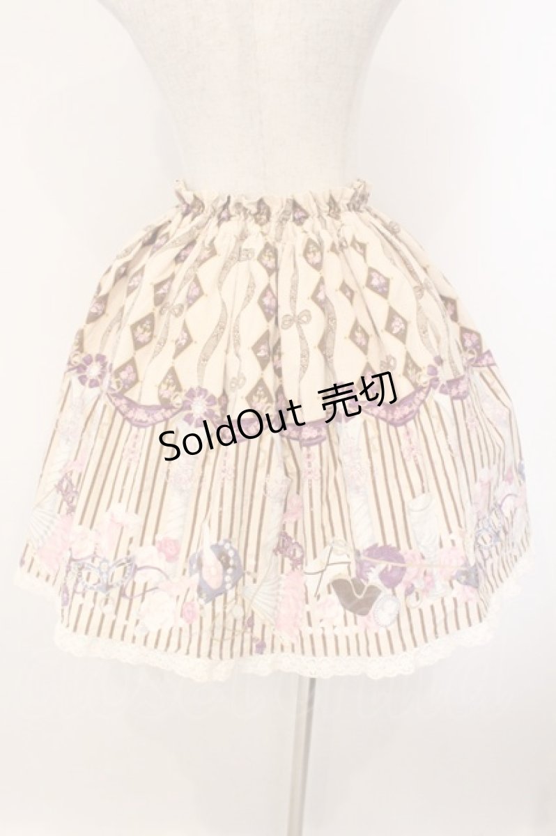 画像4: metamorphose / Masquerade Ladyミニスカート  ロイヤルミルクティー O-26-04-14-036-ME-SK-OW-OS (4)