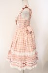 画像4: Chalmiere / タータンチェックジャンパースカート  ピンク O-26-04-14-038-0-OP-IG-OS (4)