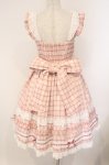 画像5: Chalmiere / タータンチェックジャンパースカート  ピンク O-26-04-14-038-0-OP-IG-OS (5)