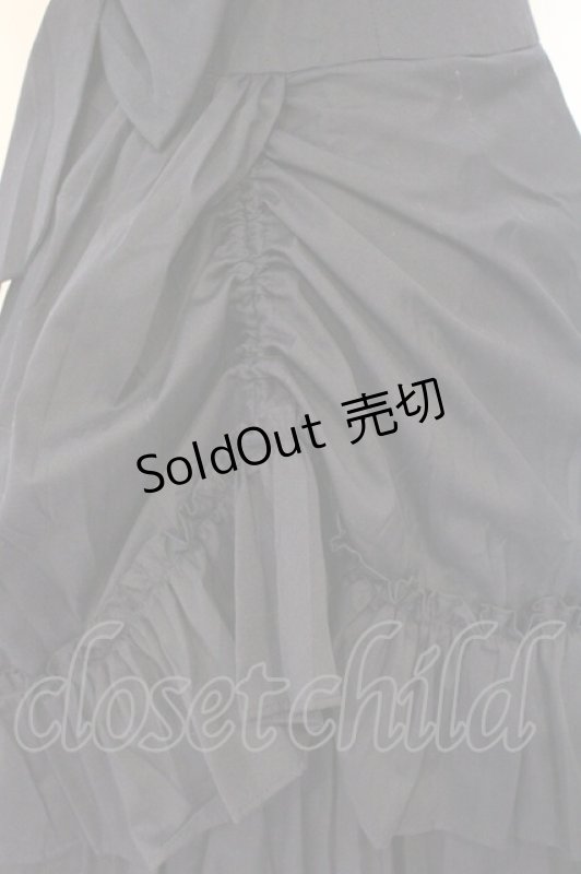 画像4: Millefleurs / バッスルワンピース M ネイビー O-26-04-14-043-EL-OP-OW-OS (4)