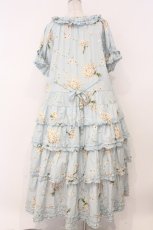 画像6: PINK HOUSE / マーガレットブーケプリントワンピース  ミズイロ O-26-04-14-049-LO-OP-OW-OS (6)
