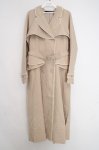 画像1: an another angelus / 【洗える】パイピング 使い トレンチコート F ライトベージュ O-26-04-14-1029-CA-CO-OW-OS (1)