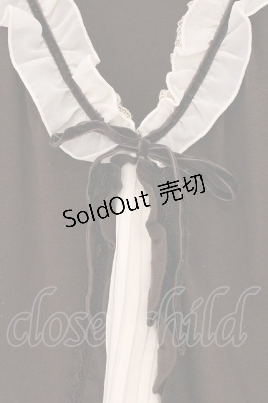 画像2: axes femme / クラシックAラインプルオーバー M ブラウン×アイボリー O-26-04-14-056-AX-BL-IG-OS (2)