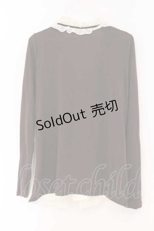 画像3: axes femme / クラシックAラインプルオーバー M ブラウン×アイボリー O-26-04-14-056-AX-BL-IG-OS (3)