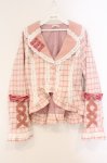 画像1: Chalmiere / タータンチェックジャケット  ピンク O-26-04-14-062-0-JA-IG-OS (1)