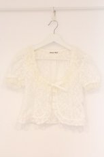 画像1: Innocent World / オリジナルレースボレロ M シロ O-26-04-14-064-IW-TO-OW-OS (1)