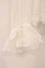 画像3: PINK HOUSE / ローンフリル使いオーバーブラウス  シロ O-26-04-14-065-LO-BL-OW-OS (3)