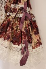 画像4: metamorphose / ゴブランプリントオーバーブラウス  アカ系 O-26-04-14-066-ME-BL-OW-OS (4)