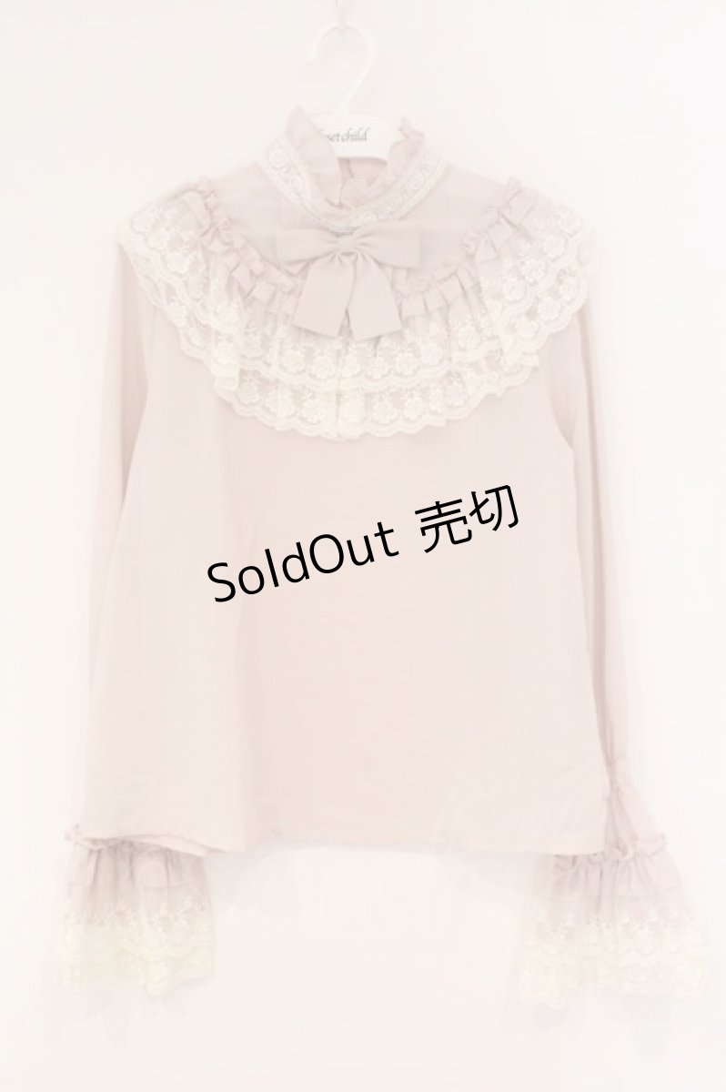 画像1: Millefleurs / クラシックブラウス M ピンク O-26-04-14-070-EL-BL-OW-OS (1)