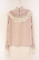 画像5: Millefleurs / クラシックブラウス M ピンク O-26-04-14-070-EL-BL-OW-OS (5)