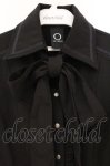 画像2: Ozz oneste / バックエンブロイダリーブラウス  ブラック O-26-04-14-071-OO-BL-OW-OS (2)