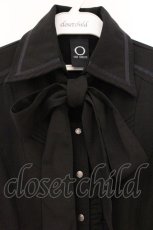 画像2: Ozz oneste / バックエンブロイダリーブラウス  ブラック O-26-04-14-071-OO-BL-OW-OS (2)