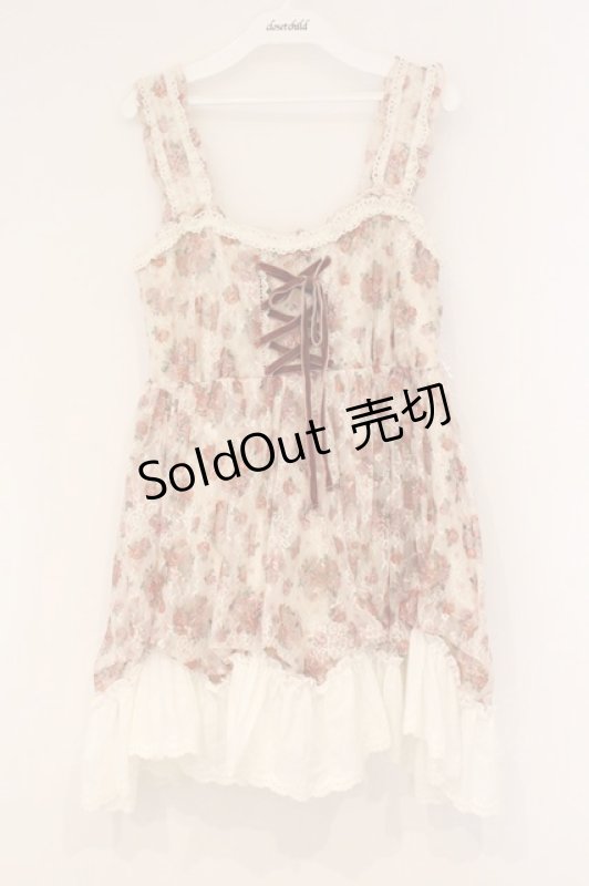 画像1: axes femme / 花柄レースチュニック F クリーム O-26-04-14-074-AX-OP-IG-OS (1)