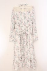 画像3: Kurumi Collaboration / KRハナジゴスリーブワンピース M オフシロ O-26-04-14-080-GO-OP-IG-OS (3)