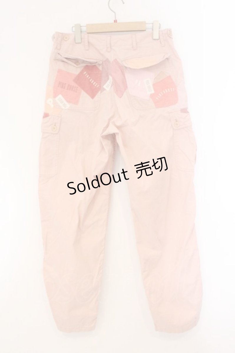 画像3: PINK HOUSE / パッチワークパンツ  ピンク O-26-04-14-083-LO-PA-IG-OS (3)