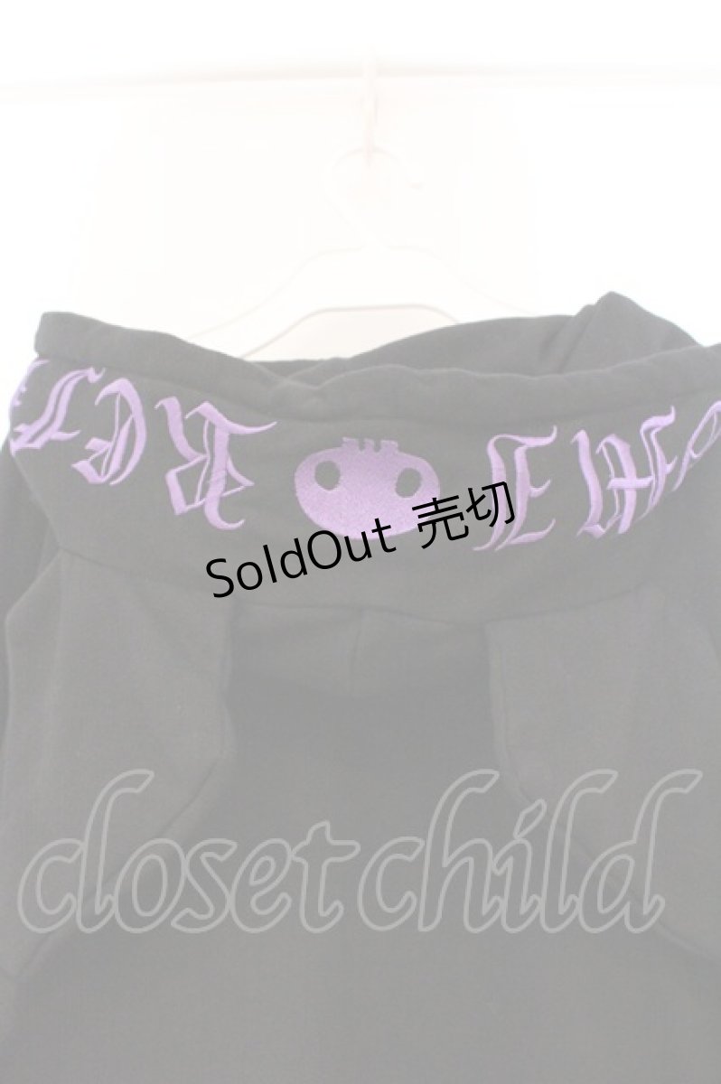 画像4: REFLEM / サンリオコラボクロミクロップドパーカー F ブラック O-26-04-14-086-PU-TO-OW-OS (4)