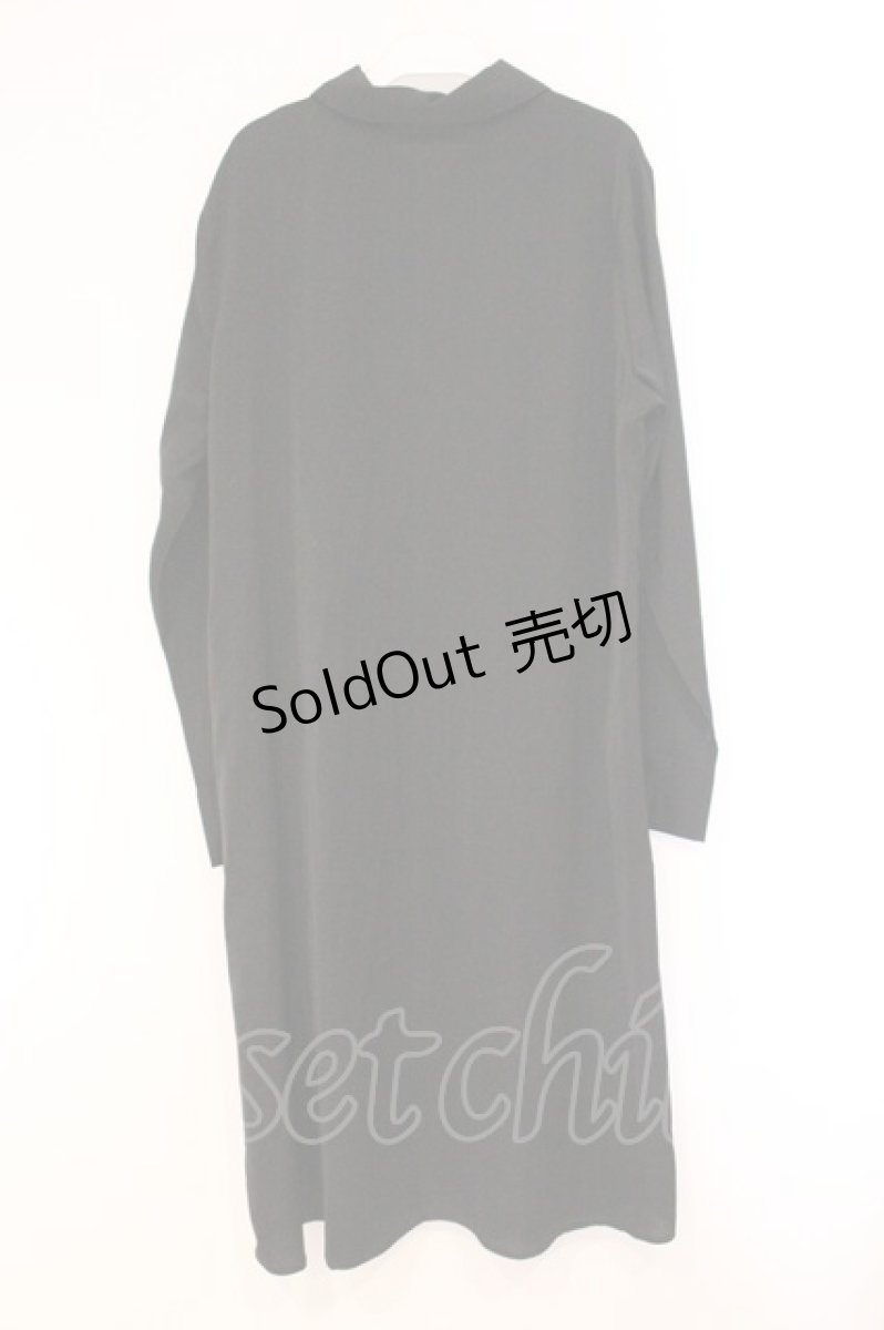 画像3: NieR Clothing / 刺繍入りワンピース F ブラック O-26-04-14-090-PU-OP-OW-OS (3)