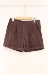 画像1: axes femme / バックフリルショートパンツ M ワイン O-26-04-14-013-AX-PA-OW-OS (1)