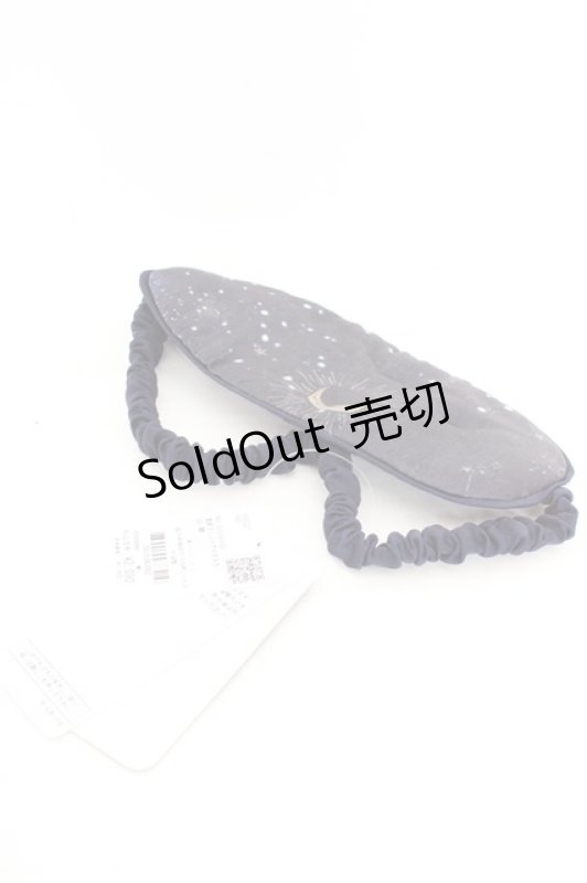 画像1: axes femme / 星座プリントアイマスク  ネイビー O-26-04-15-013-AX-ZA-IG-OS (1)