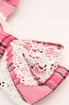 画像2: Angelic Pretty / タータンチェック両山レースヘアポニー  ピンク O-26-04-15-042-AP-AC-OW-OS (2)