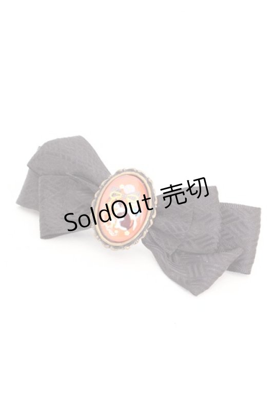 画像1: metamorphose / バレッタ  クロ O-26-04-15-043-ME-AC-OW-OS (1)