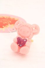 画像1: BABY,THE STARS SHINE BRIGHT / くみゃちゃんのLove Love Chocolateリング  ピンク O-26-04-15-054-BA-AC-OW-OS (1)
