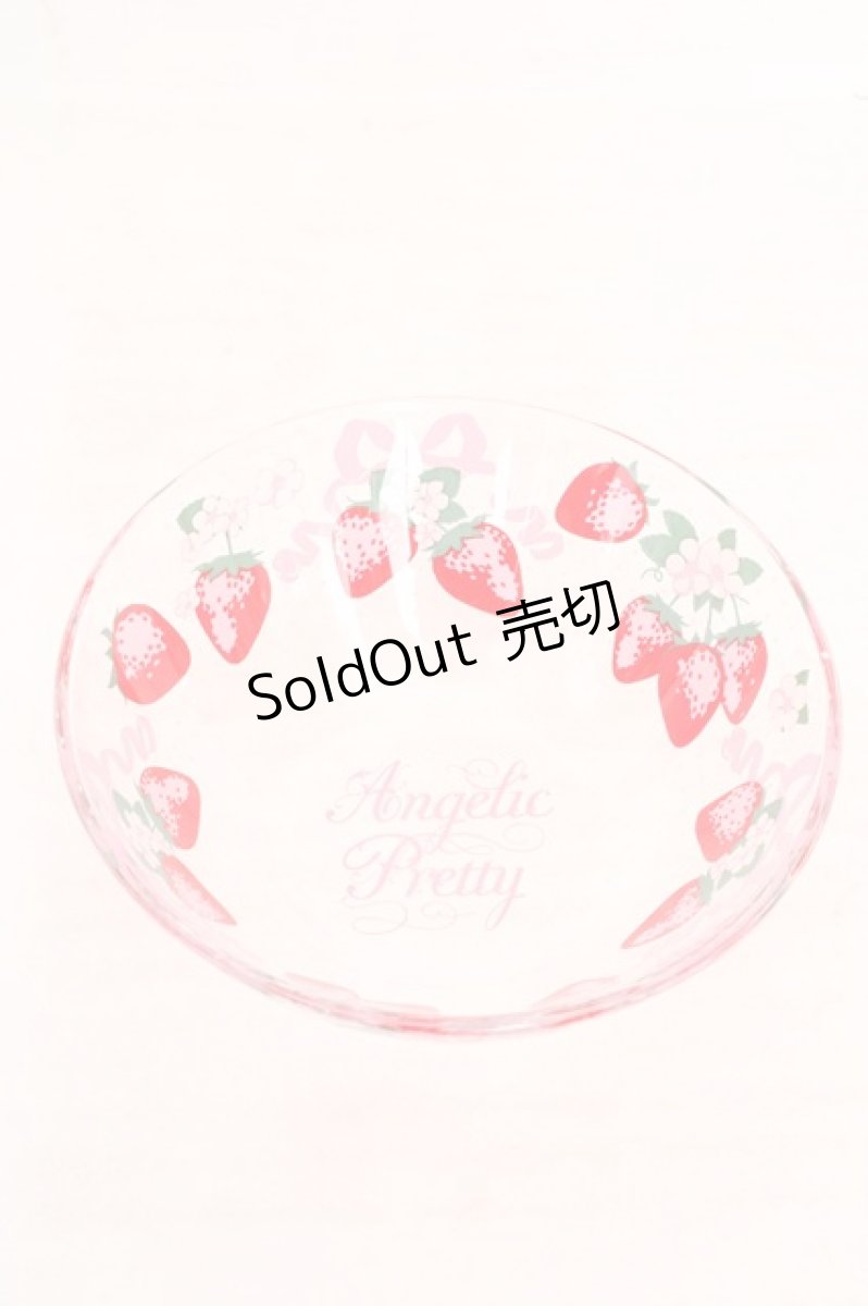 画像1: Angelic Pretty / オリジナル Berry Gardenグラスボウル  クリア×アカ O-26-04-15-056-AP-ZA-OW-OS (1)