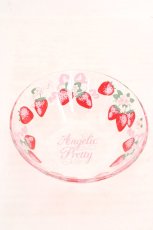 画像1: Angelic Pretty / オリジナル Berry Gardenグラスボウル  クリア×アカ O-26-04-15-056-AP-ZA-OW-OS (1)