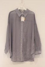 画像1: axes femme / ラメシアーシャツ F グレー O-26-04-16-004-AX-BL-OW-OS (1)