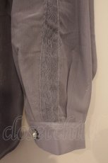 画像2: axes femme / ラメシアーシャツ F グレー O-26-04-16-004-AX-BL-OW-OS (2)