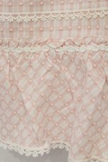 画像3: PINK HOUSE / ドビードットチェックキャミソール  ピンク O-26-04-16-045-LO-TO-IG-OS (3)