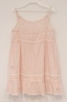 画像4: PINK HOUSE / ドビードットチェックキャミソール  ピンク O-26-04-16-045-LO-TO-IG-OS (4)