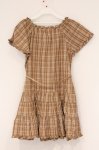 画像3: PINK HOUSE / チェックパフワンピース  ブラウン O-26-04-16-046-LO-OP-IG-OS (3)